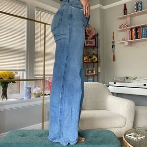 Good American wide leg jeans